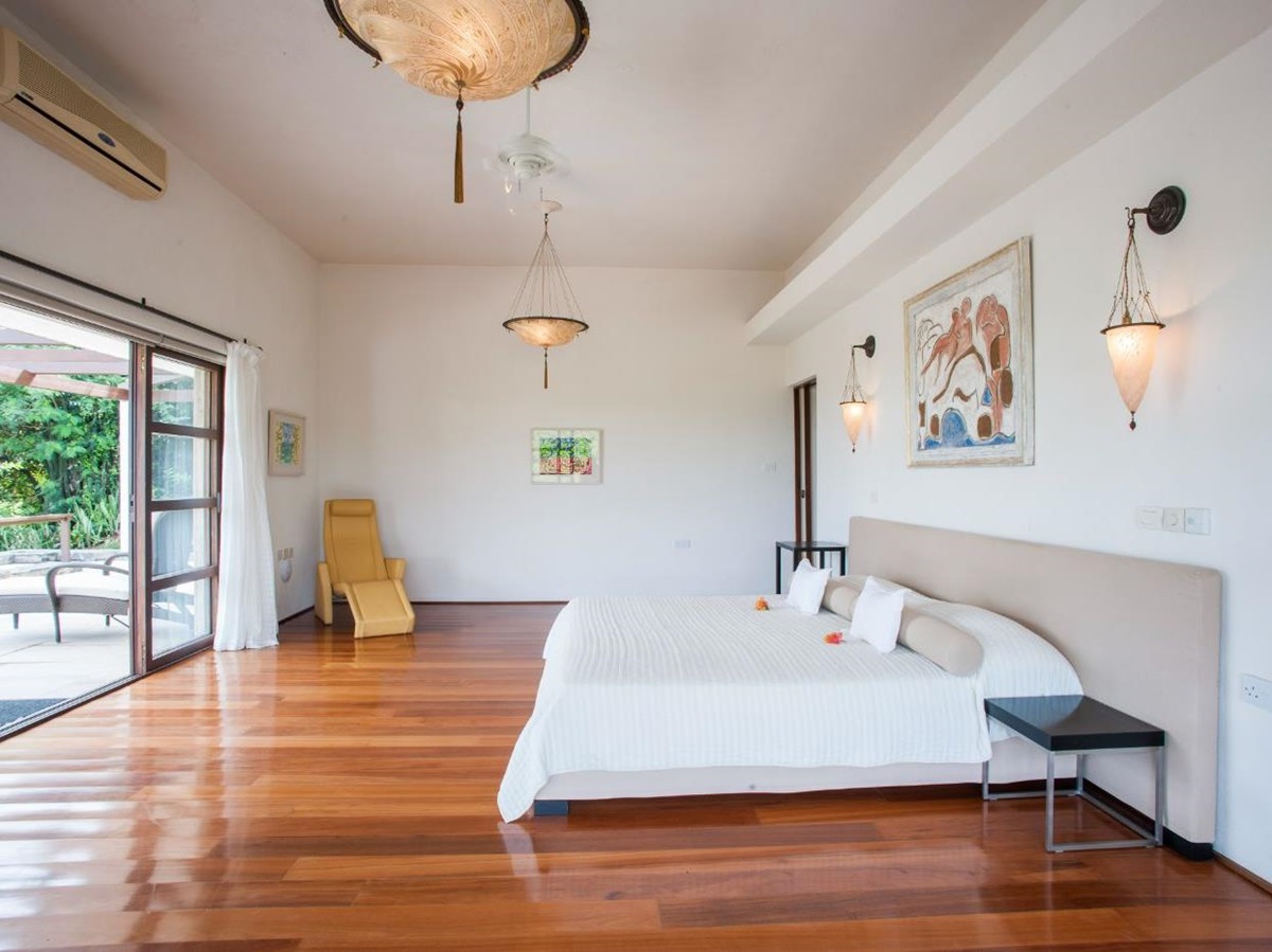 Bedroom 2 at Wyler House in Mustique