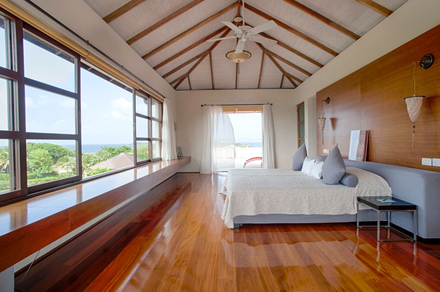 Bedroom 3 at Wyler House in Mustique