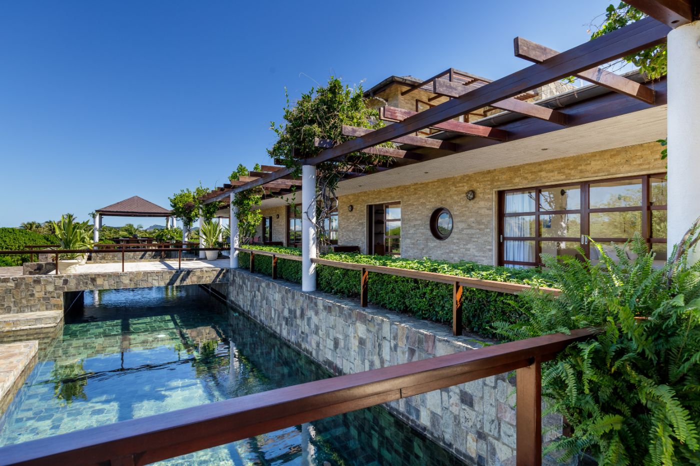 Swimming Pool at Wyler House in Mustique