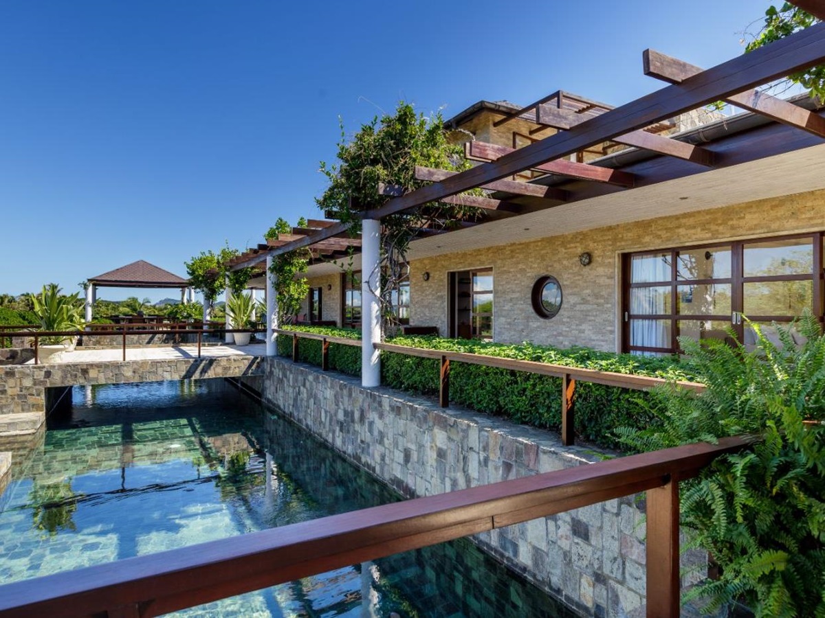 Swimming Pool at Wyler House in Mustique