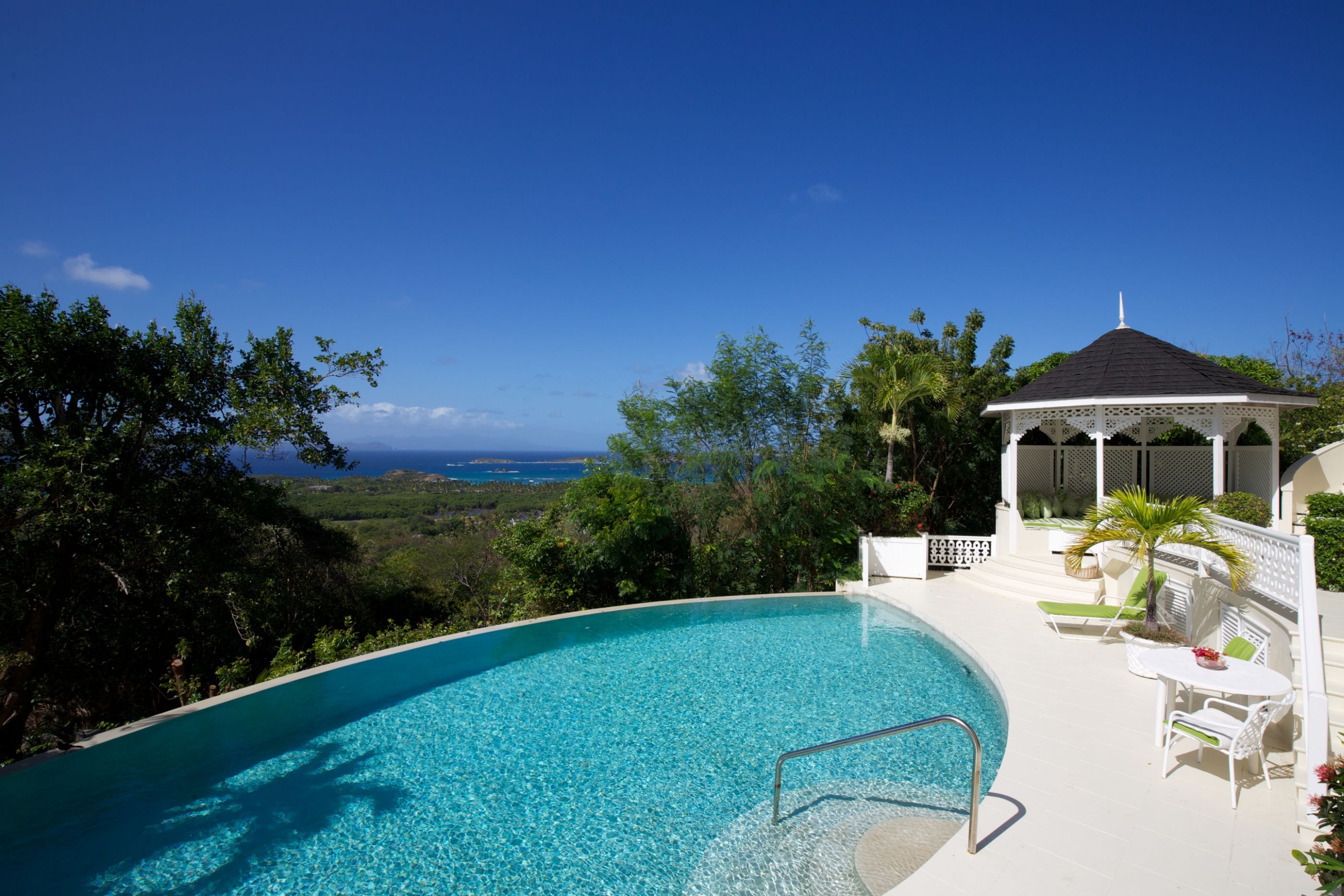 Swimming pool of Zinnia, Mustique