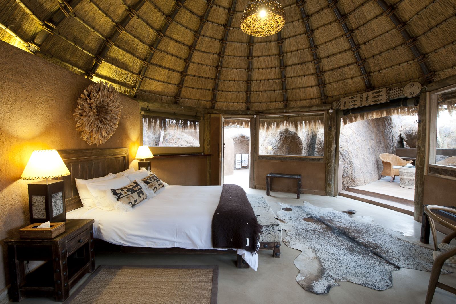 Mountain camp suite at Mowani Mountain Camp in Namibia 