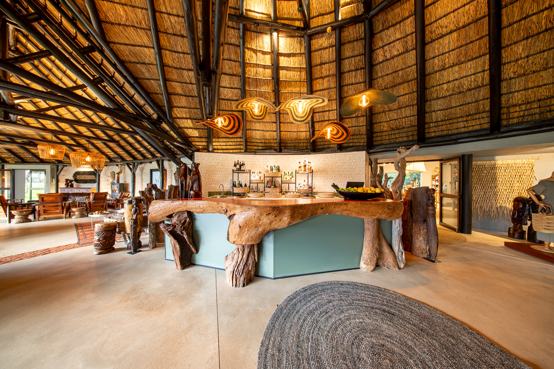 Bar at Okonjima Luxury Bush Camp in Namibia