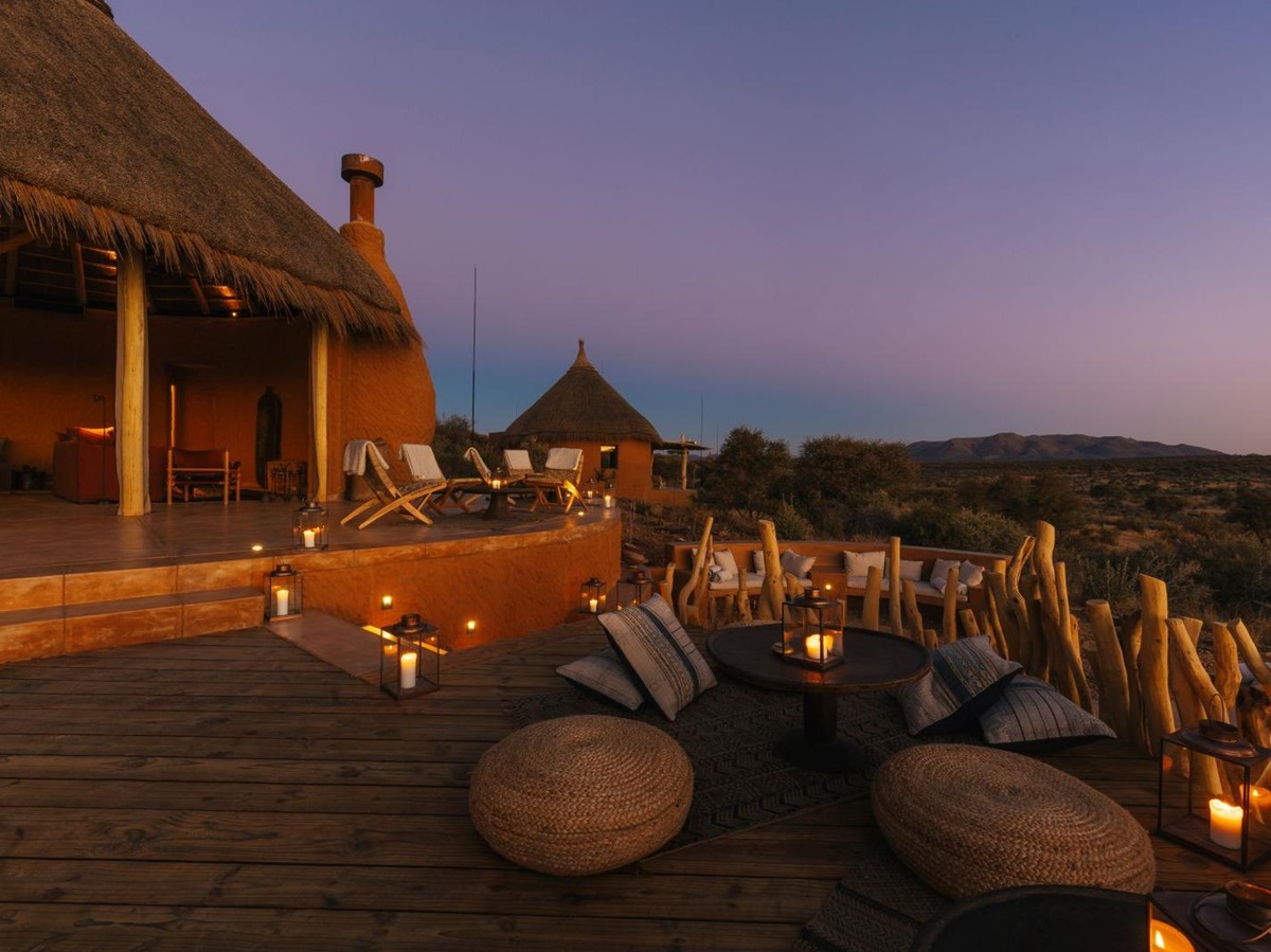 The boma at Omaanda by Zannier, Namibia