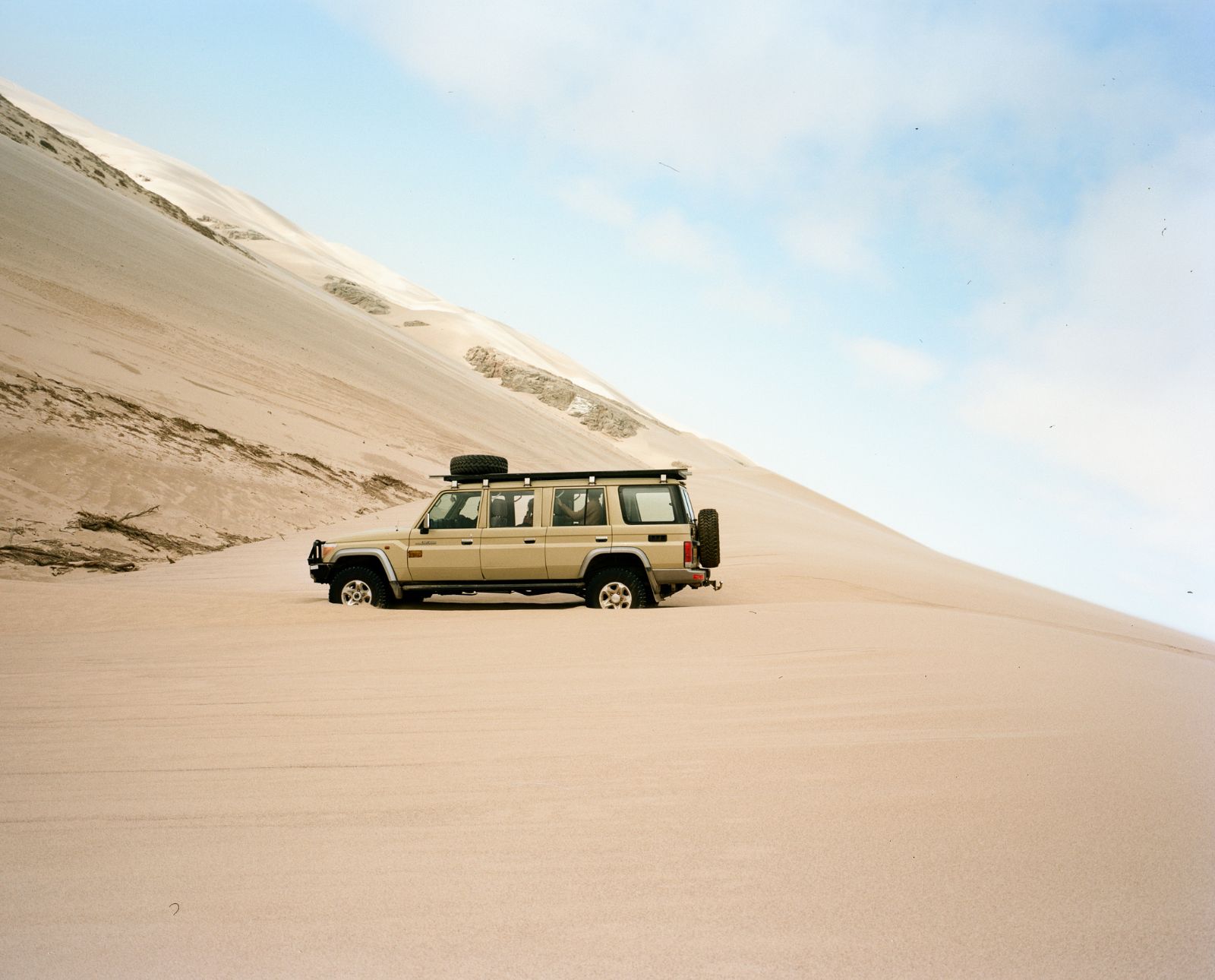 A desert drive during a stay at luxury lodge Shipwreck Lodge in the Skeleton Coast National Park, Namibia