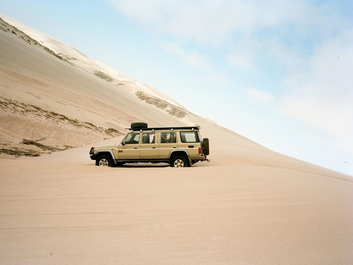 A desert drive during a stay at luxury lodge Shipwreck Lodge in the Skeleton Coast National Park, Namibia