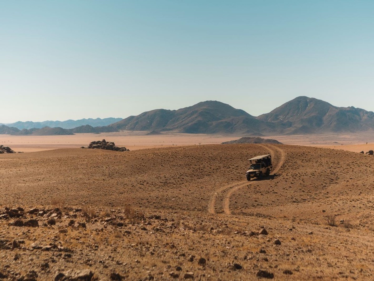 Nature drive at Sonop by Zannier in the NamibRand Reserve in Namibia