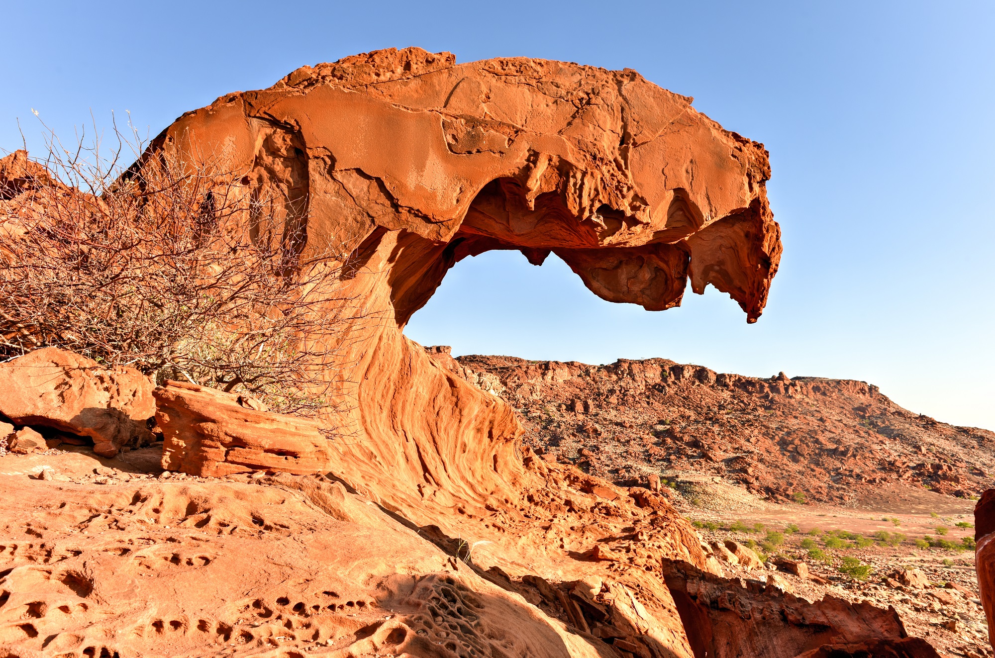 Twyfelfontein Huab Valley Lion's Mouth Rock, Namibia