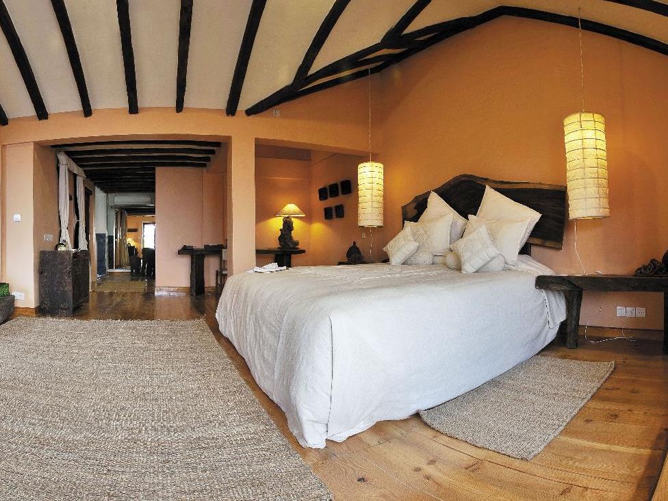 A junior suite at Dwarika's Resort Dhulikhel Nepal