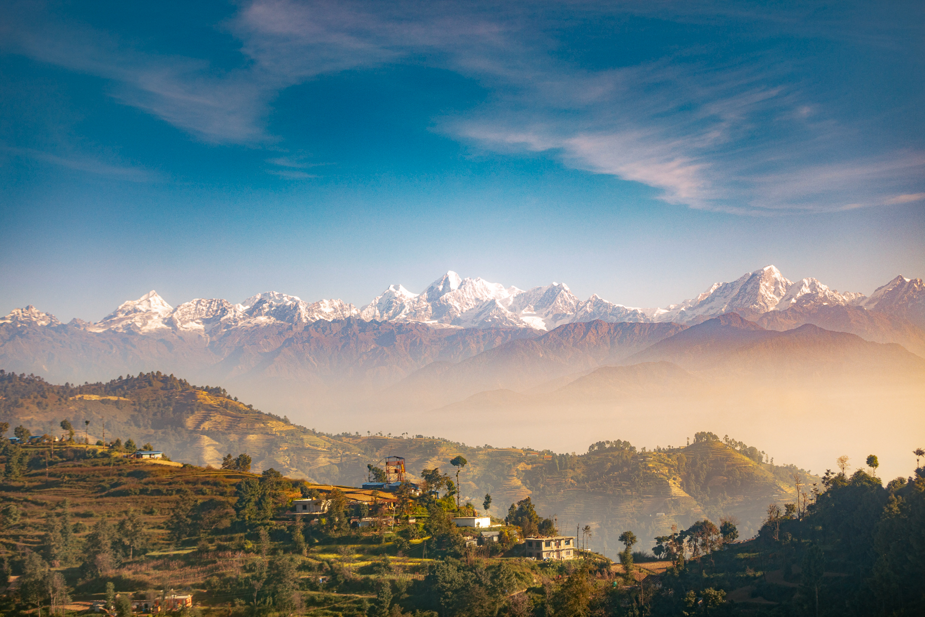 Views across the Kathmandu Valley