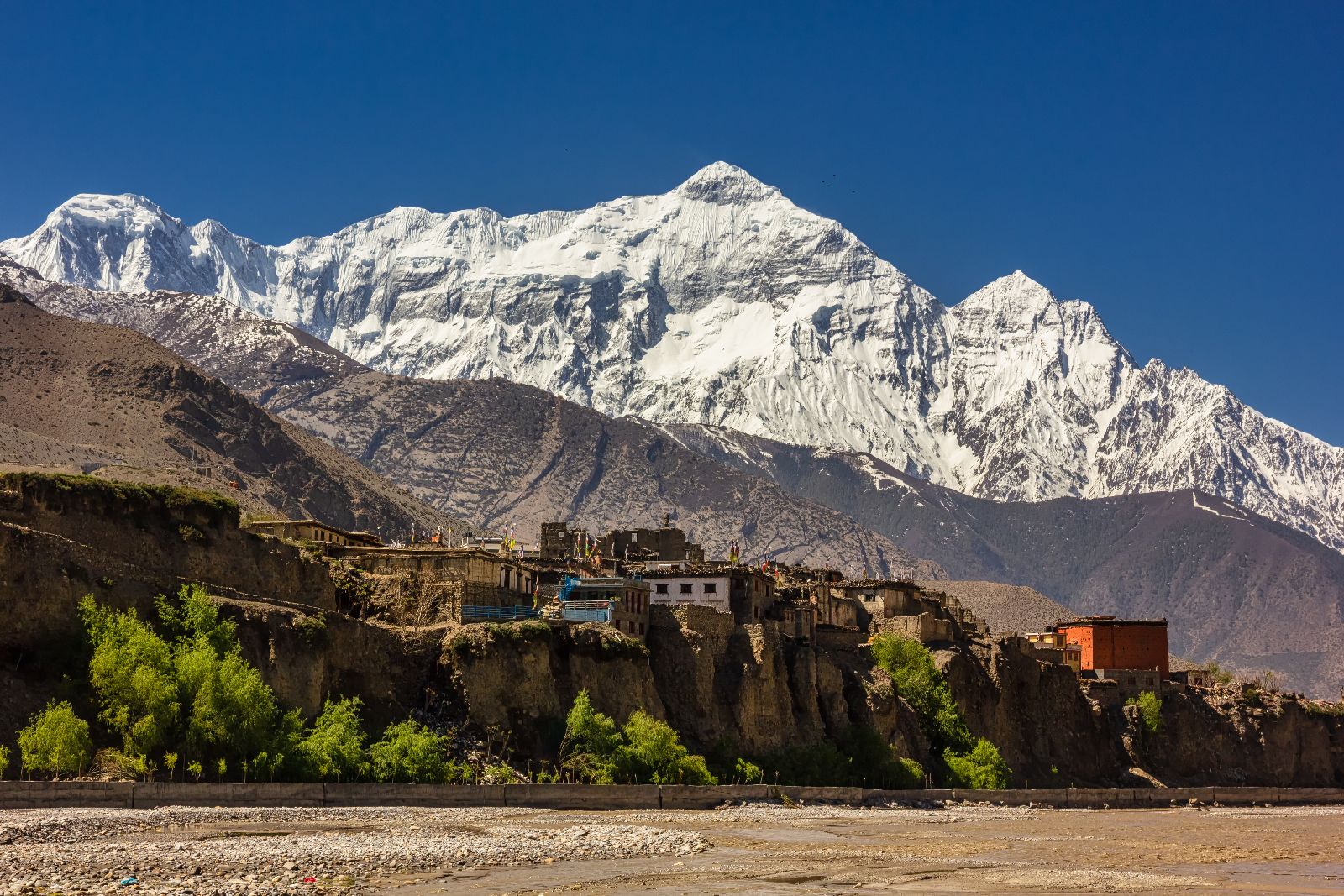 Kagbeni in Mustang, Nepal
