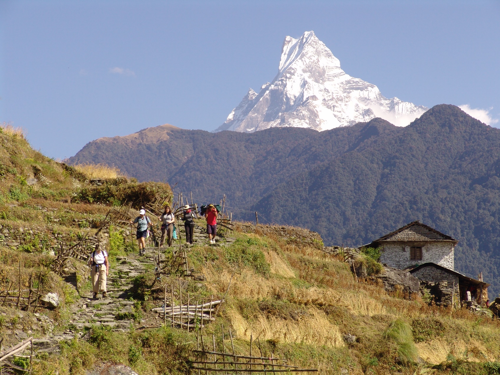 Trekking in the Himalayas, Nepal
