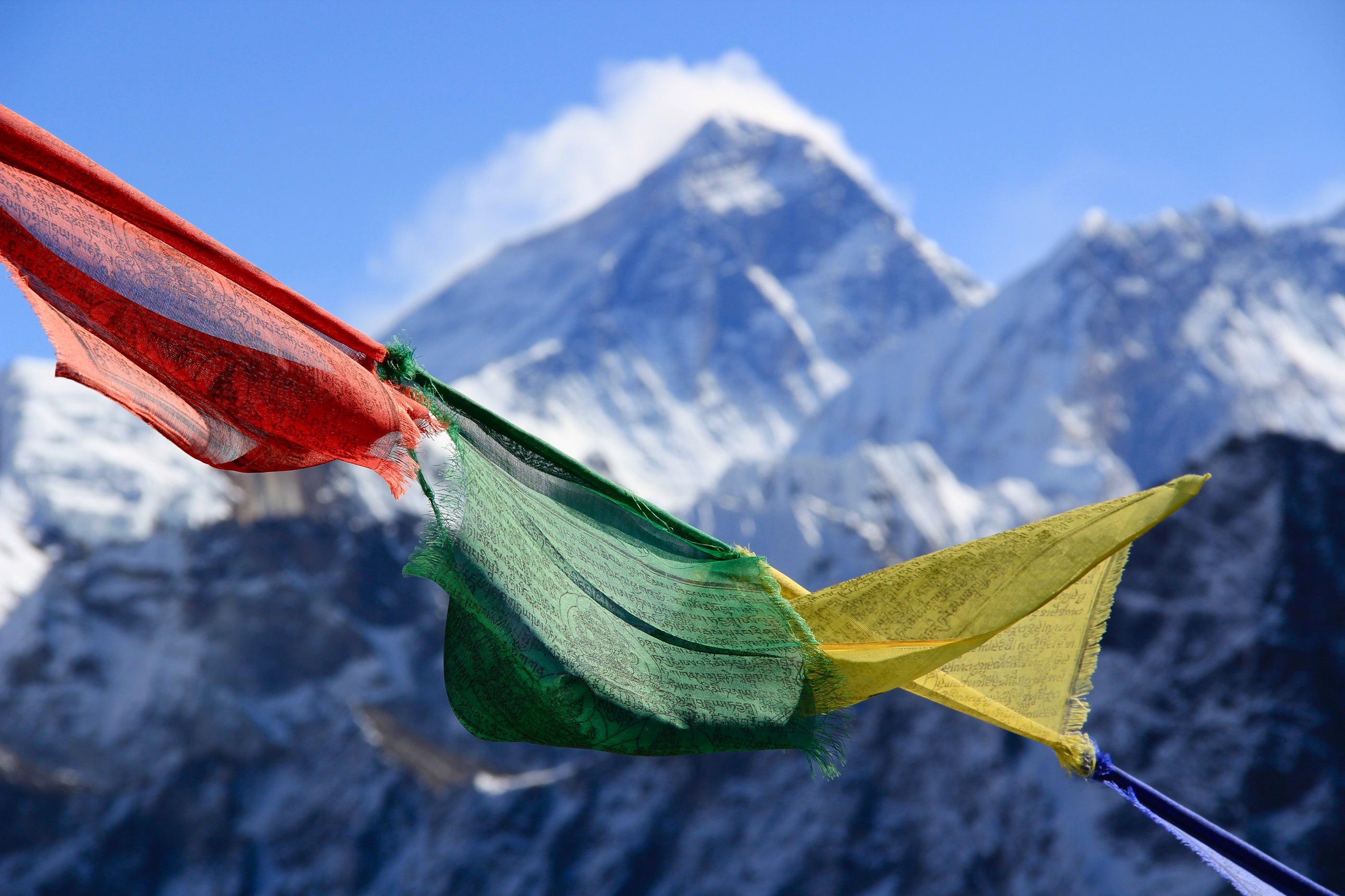 Prayer flags in Nepal