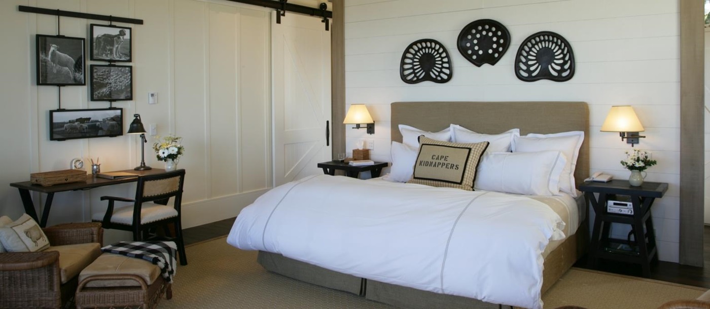 The ridget suite of The Farm at Cape Kidnappers, New Zealand