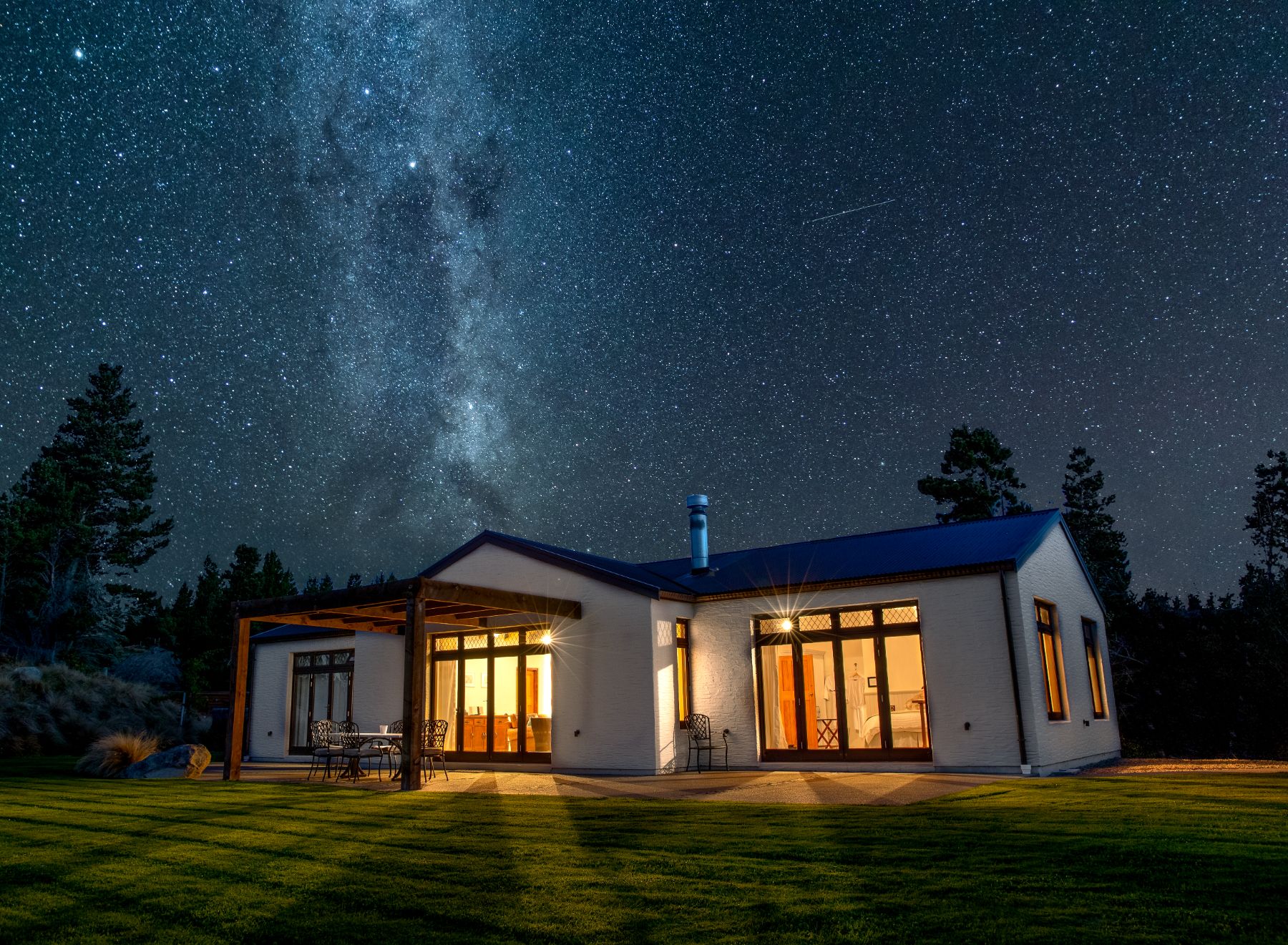 Exterior view at Mt Cook Lakeside Retreat in New Zealand