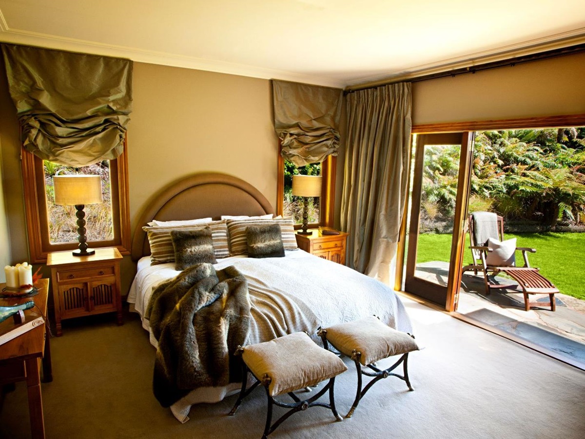 Guest room at Treetops Lodge & Estate in Rotorua, New Zealand