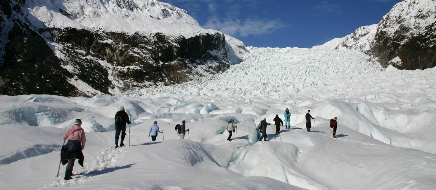 Fox Glacier in New Zealand's South Island
