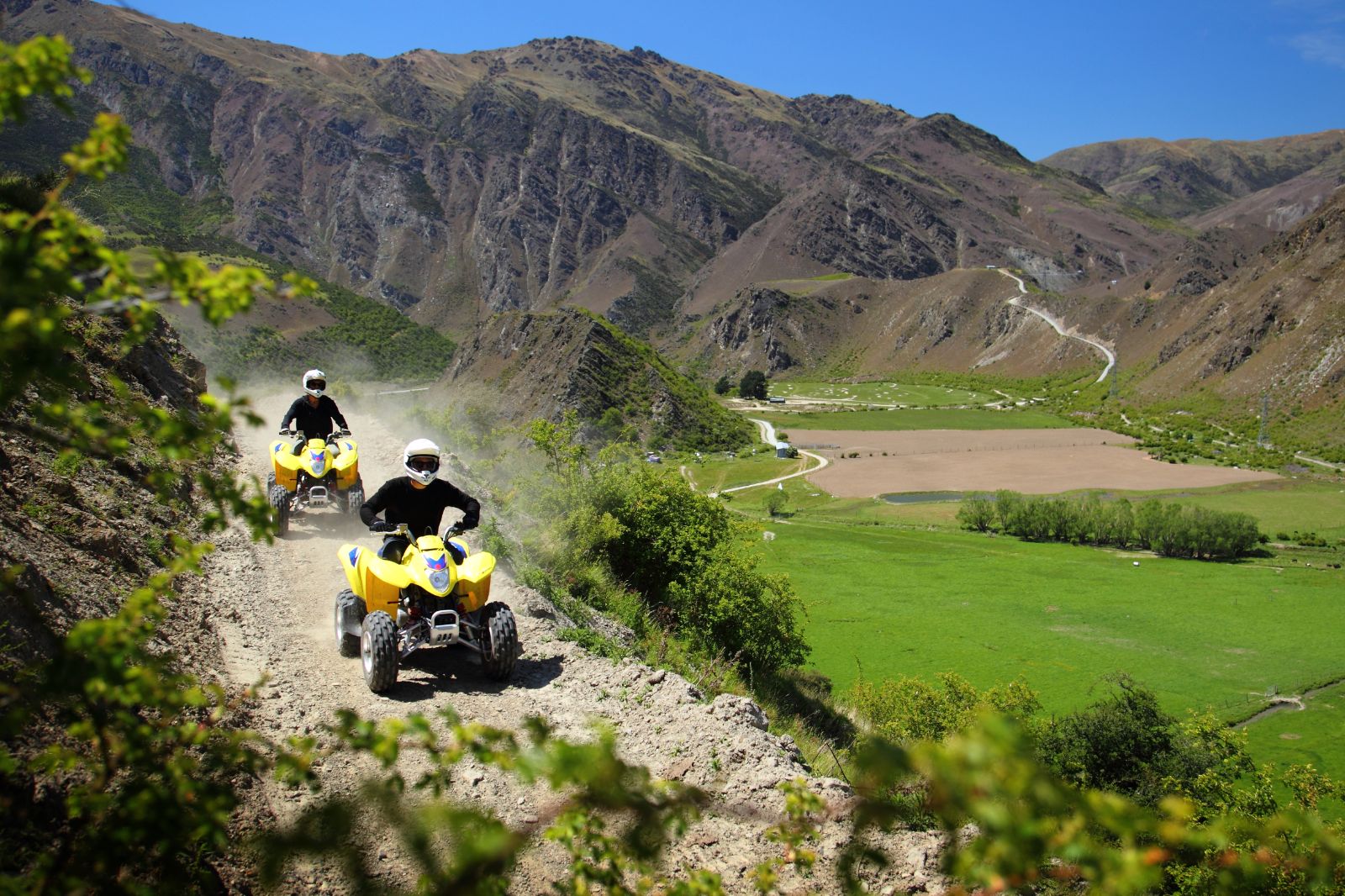 Quad biking in Queenstown, New Zealand