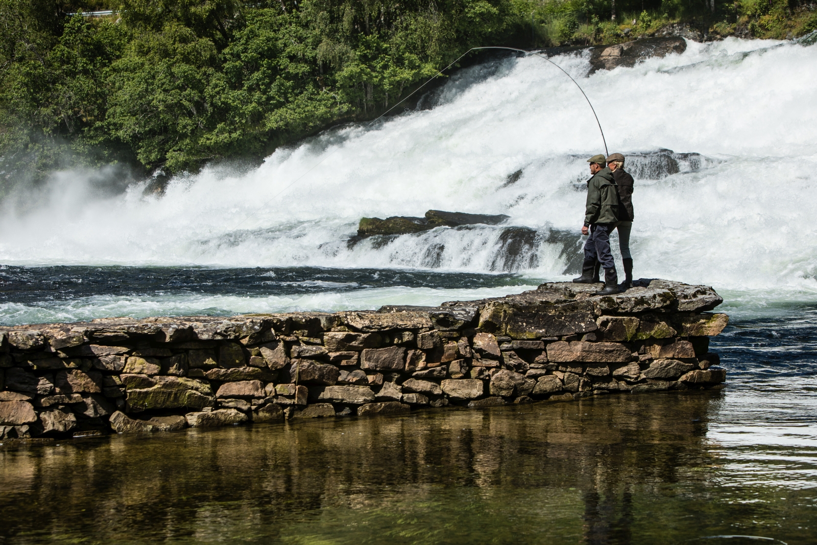 Fly fishing experience at Amot Operagard in Norway