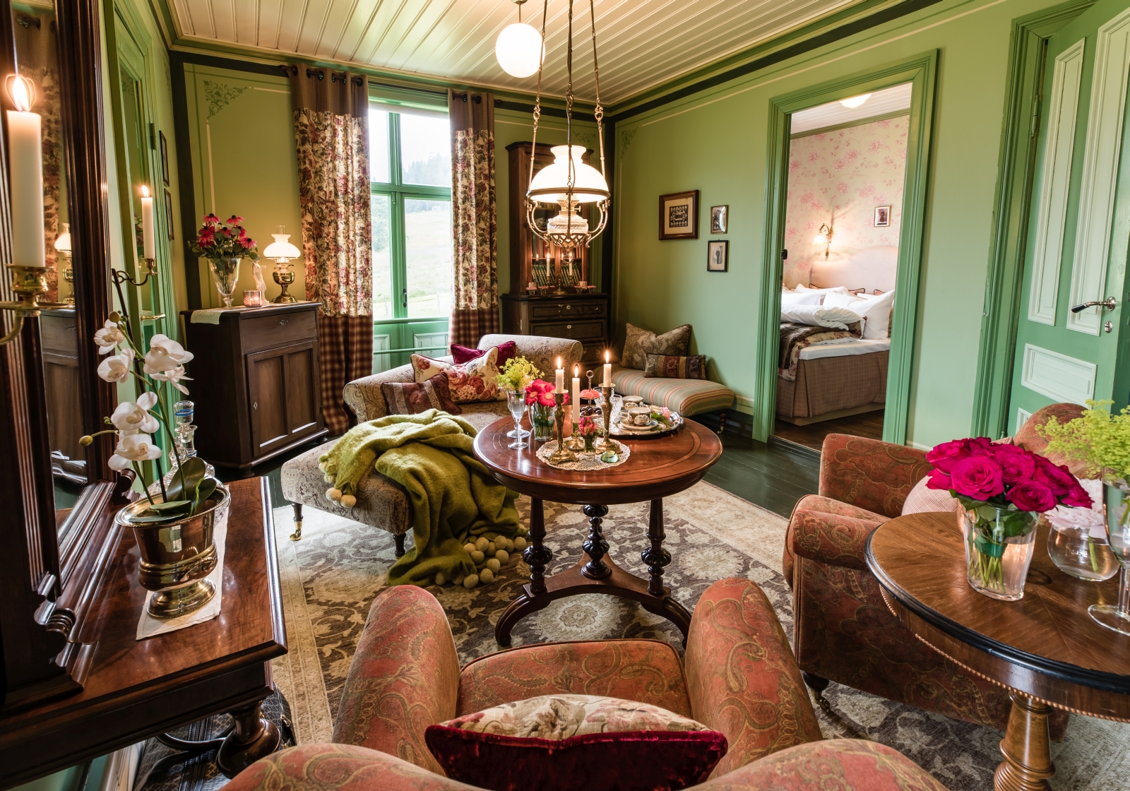 Comfortable lounge in Amot Operagard in Norway