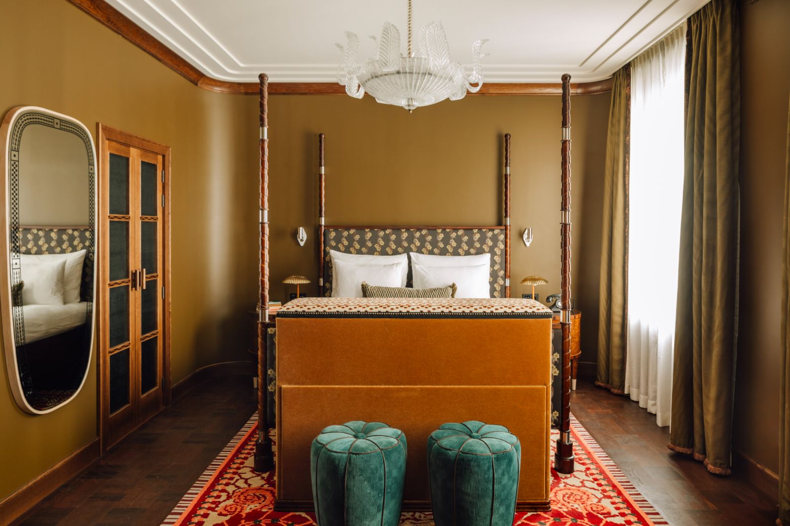 Deluxe premium bedroom at Sommerro in Oslo