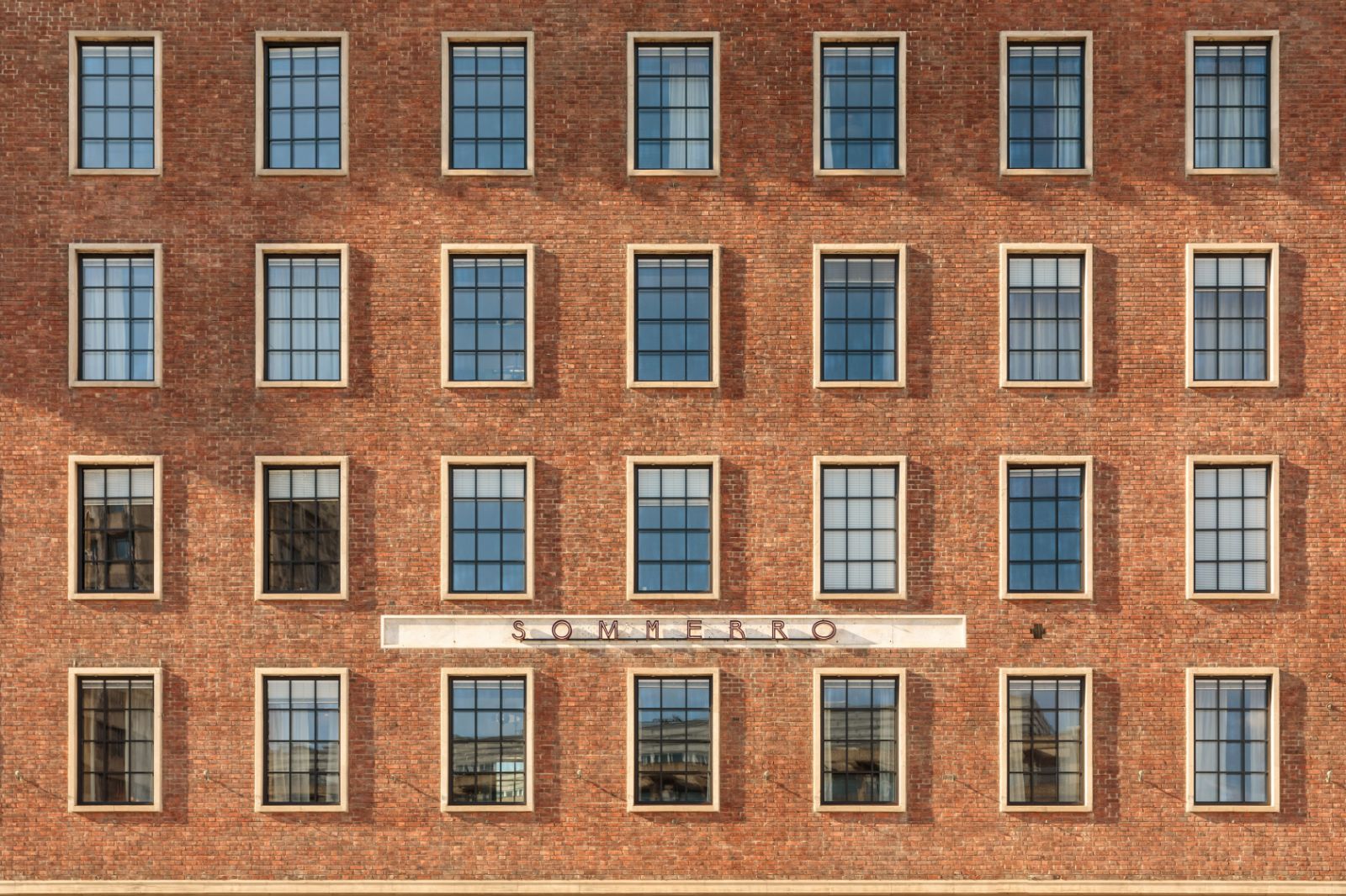 Facade of Sommerro in Oslo