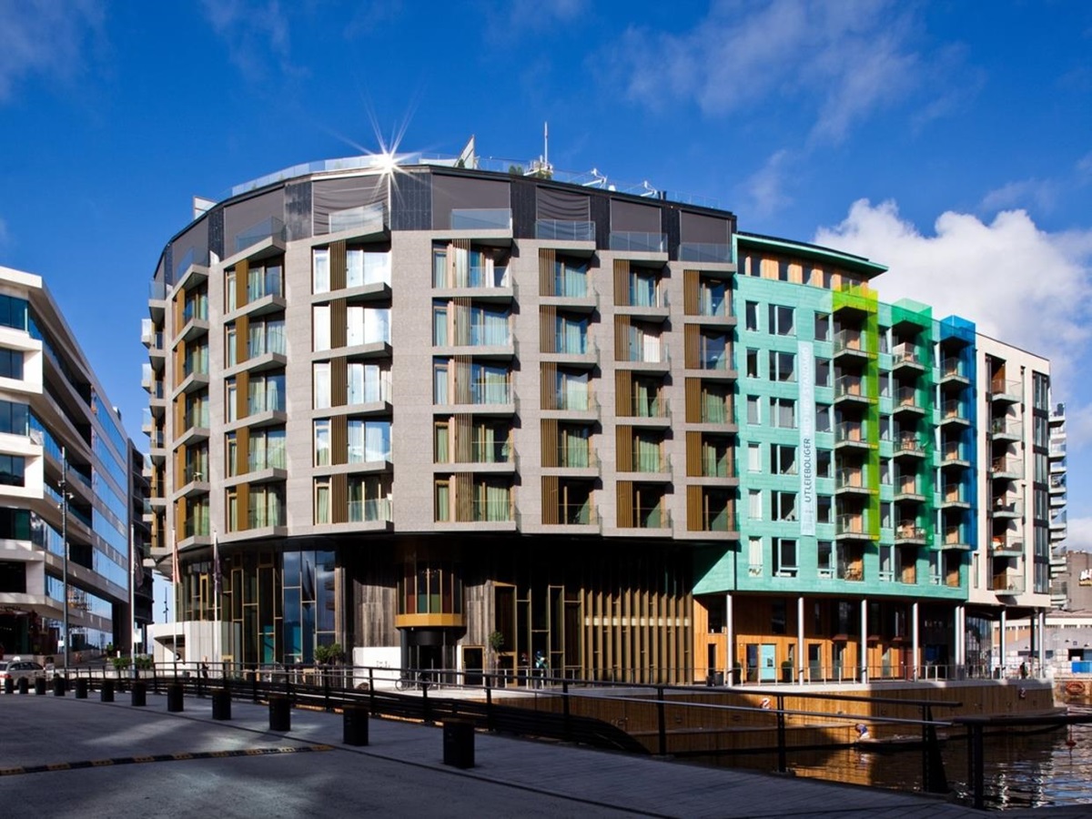Exterior view of The Thief in Oslo Norway