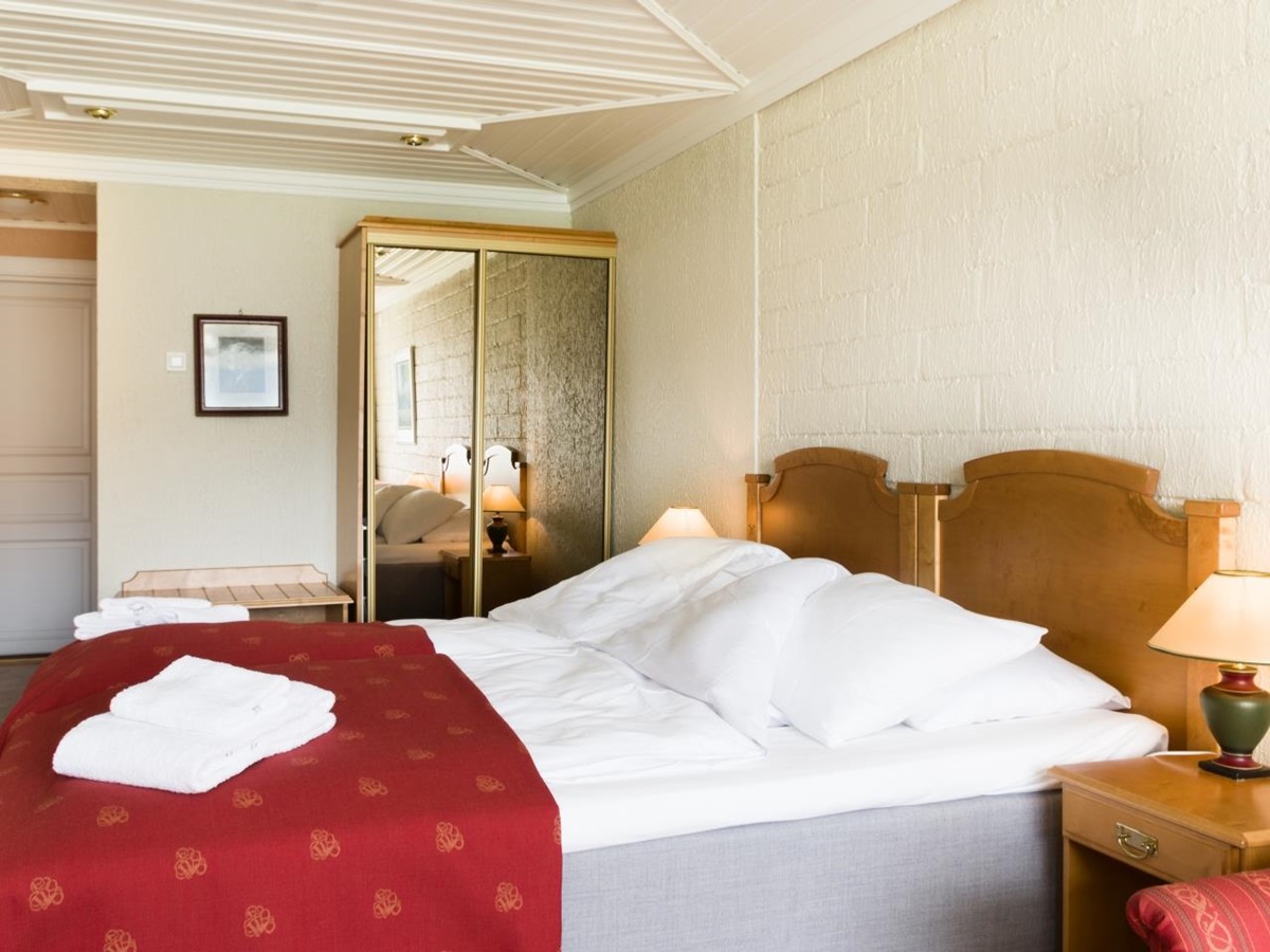 Superior room in the annex of Walaker Hotel in Norway