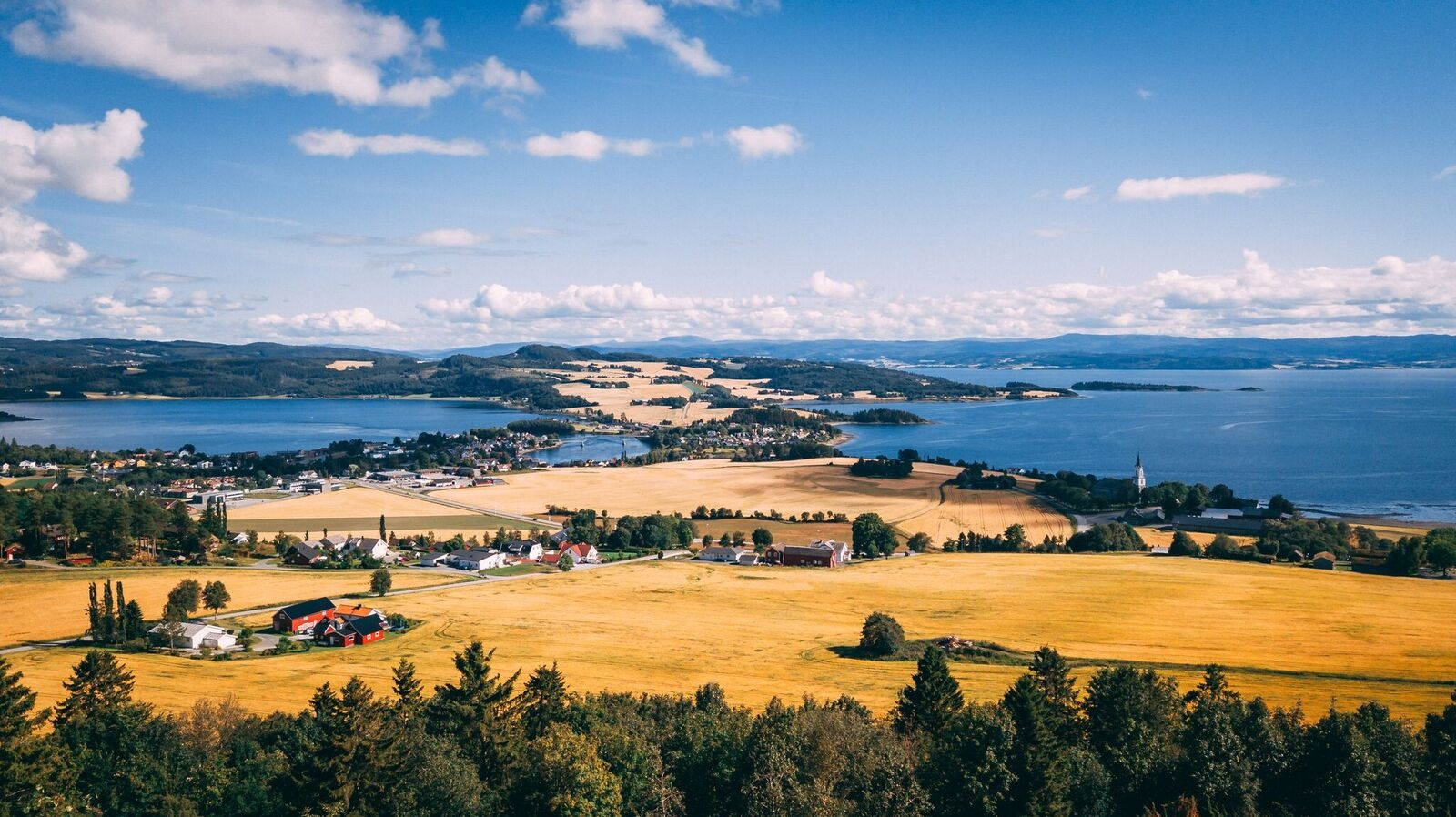 Vast landscape in Norway