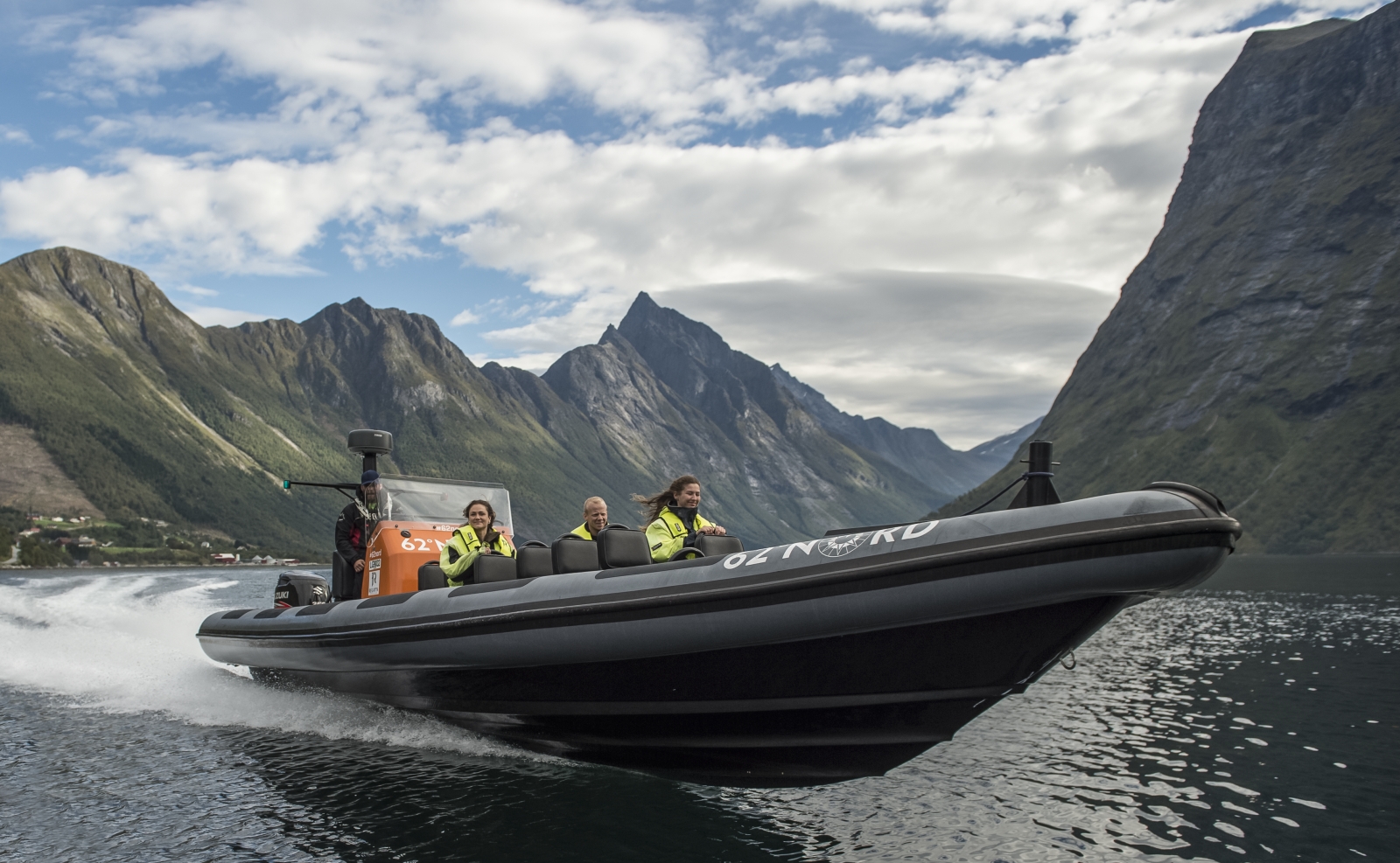 RIB boat in Norway
