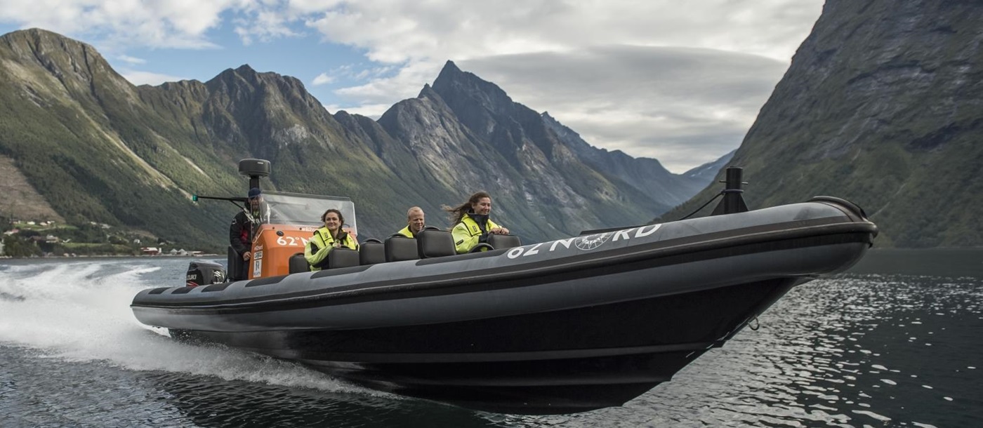 RIB boat in Norway