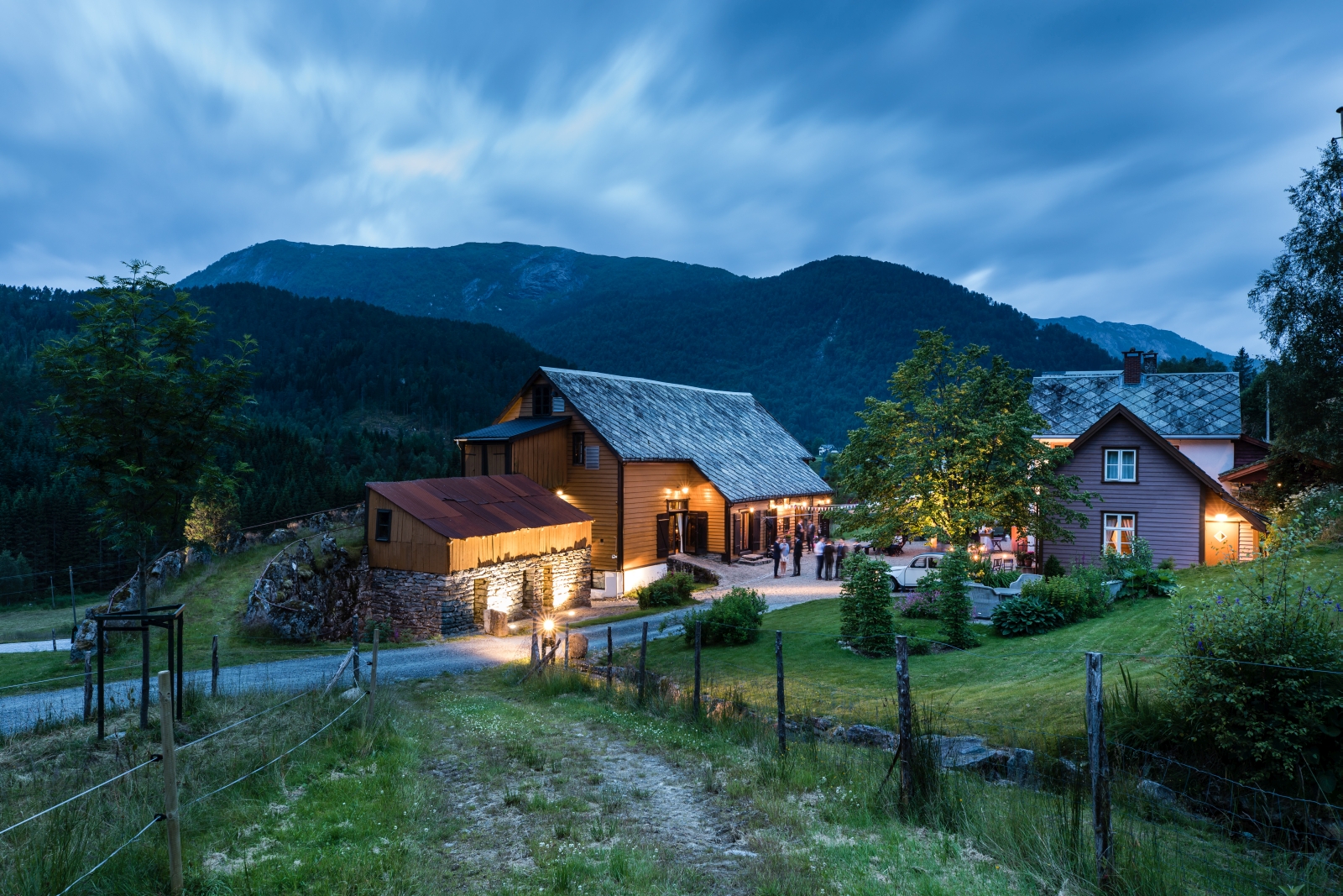 Building at Amot in Norway