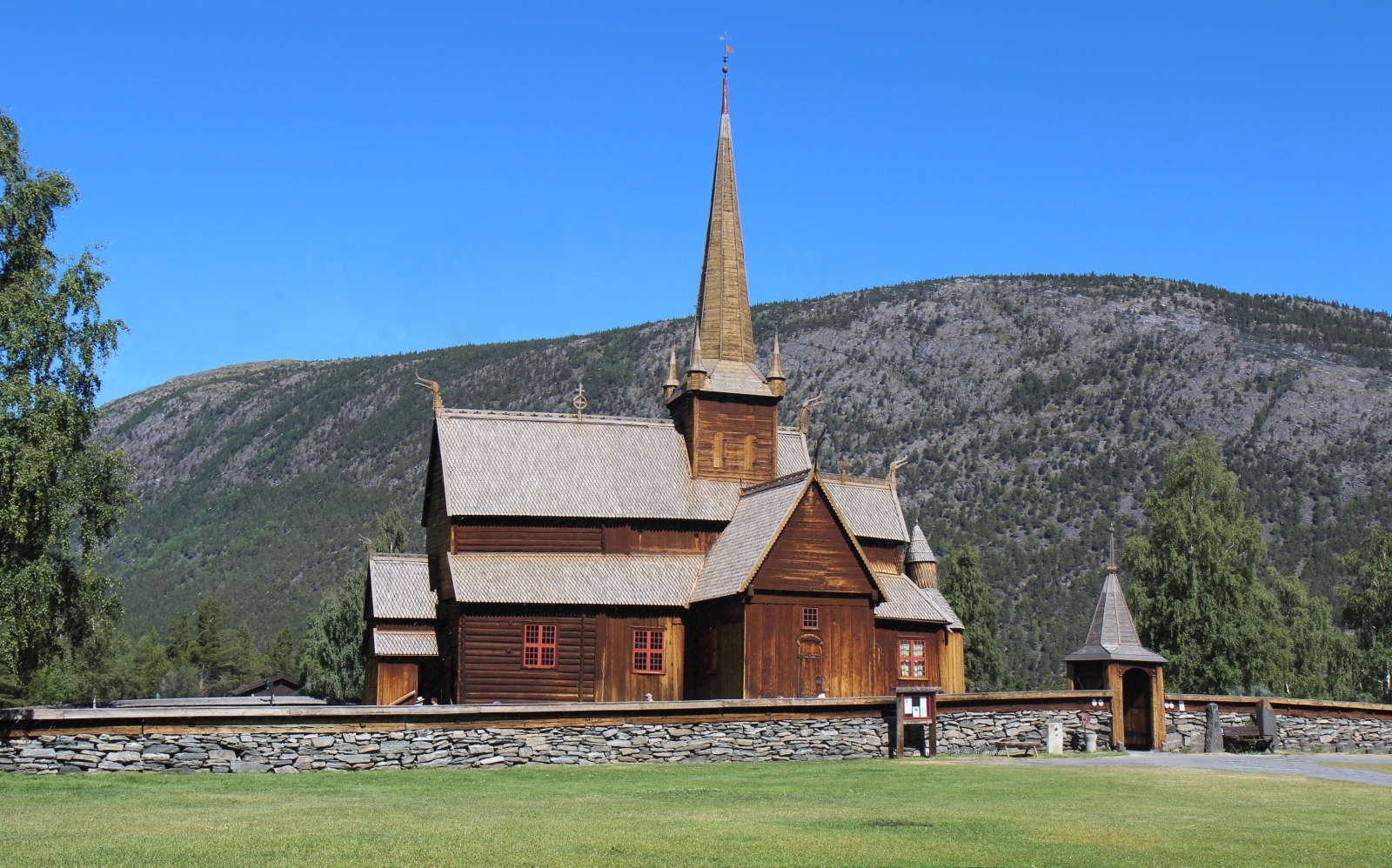 Lom Stave Church in Norway
