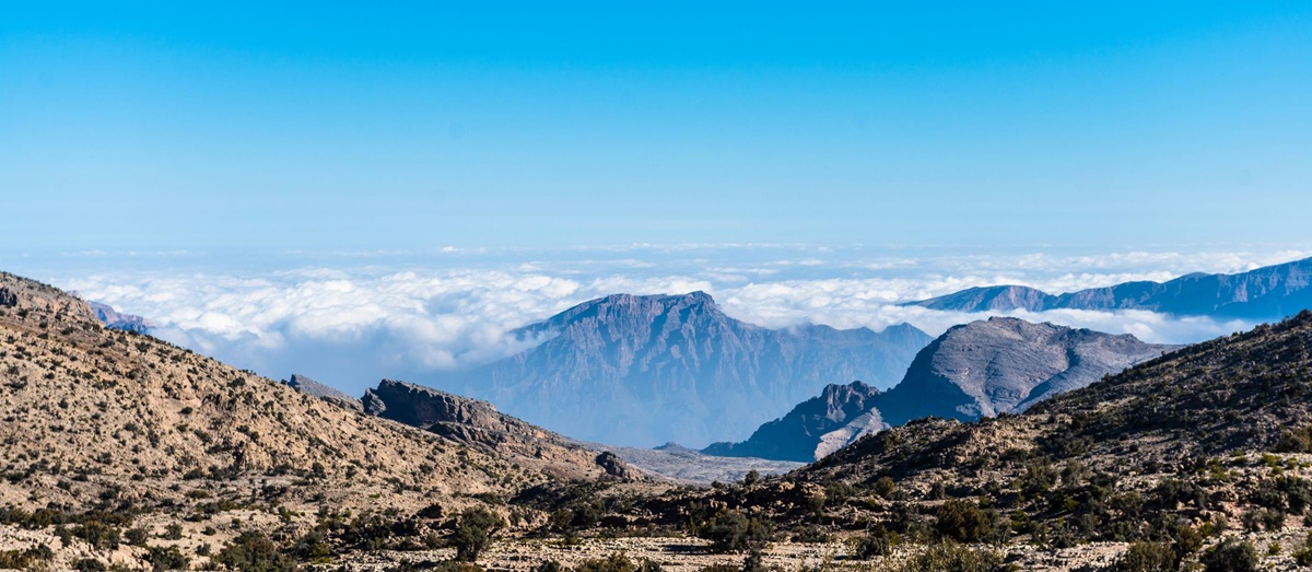 The mountains near Alila Jabal Akhdar, Oman