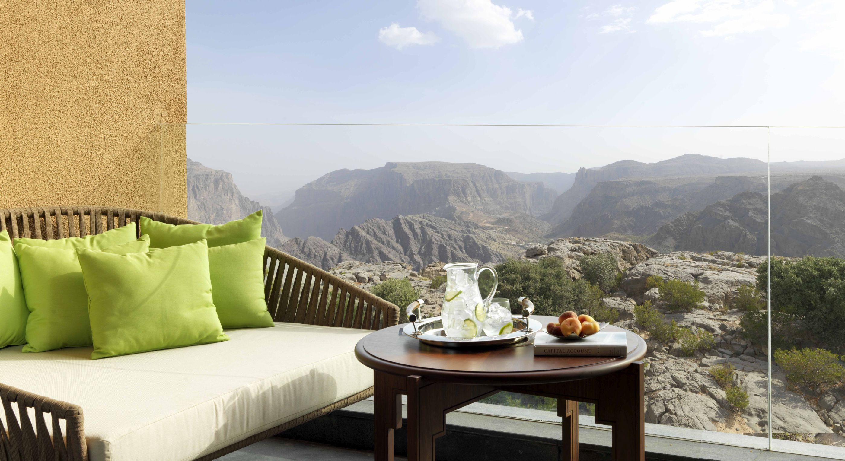 The deluxe room of Anantara Al Jabal Al Akhdar Resort, Oman