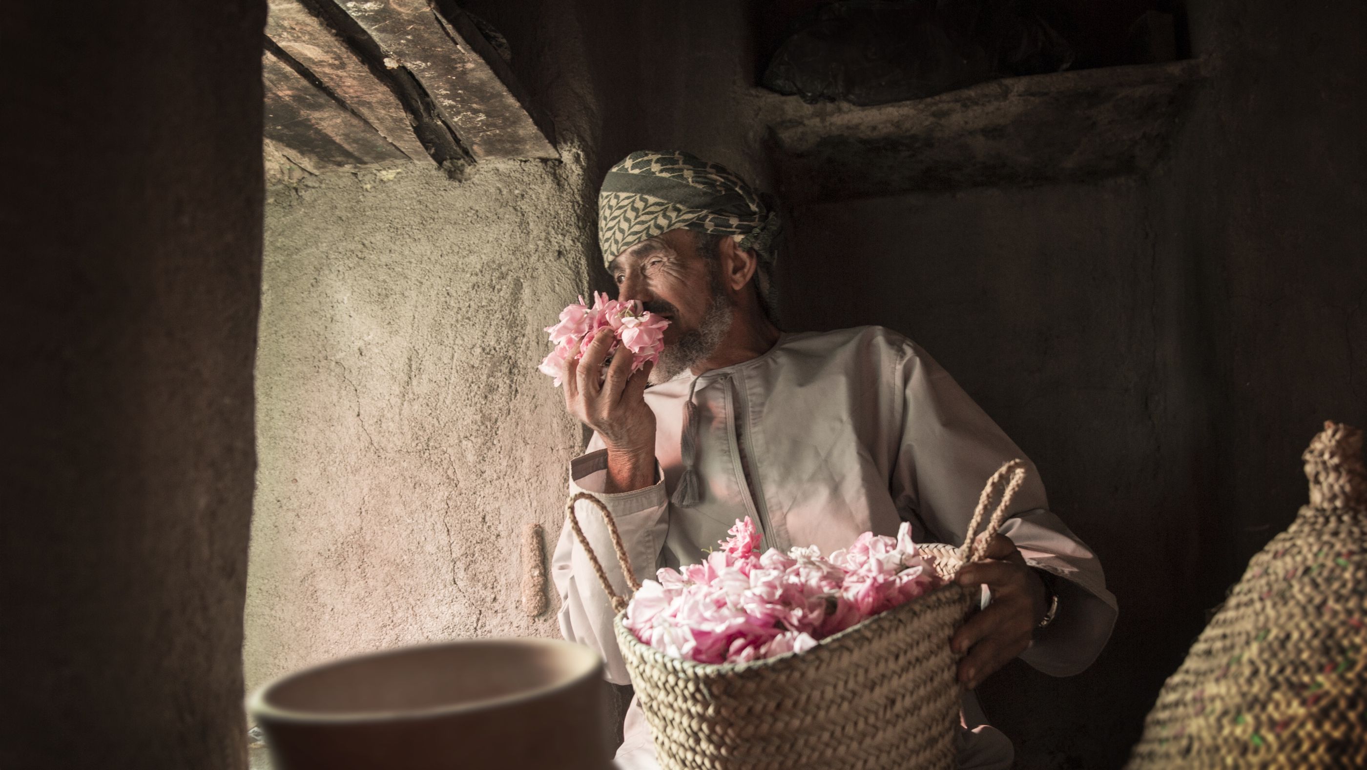 Rose water distillery near Anantara Al Jabal Al Akhdar Resort, Oman