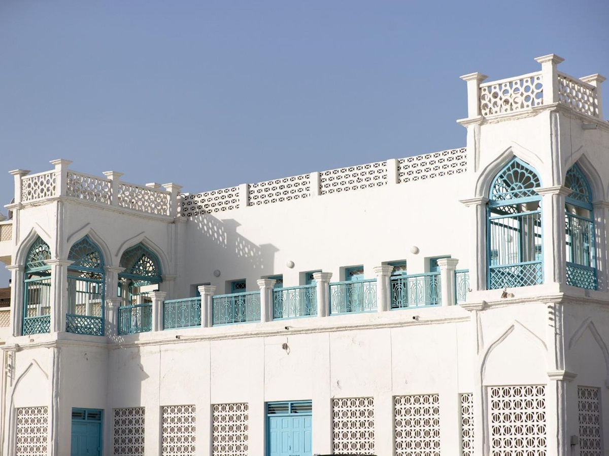 Facade of Jumierah Muscat Bay resort in Oman