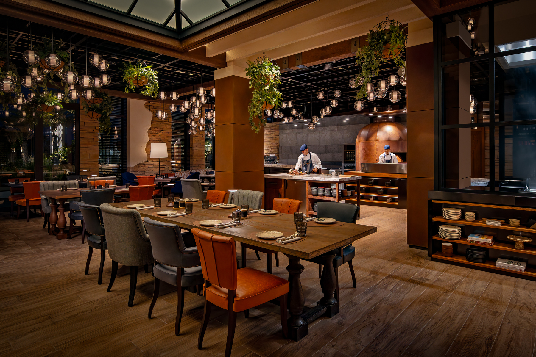 Essenza Italian restaurant at Mandarin Oriental Muscat in Oman