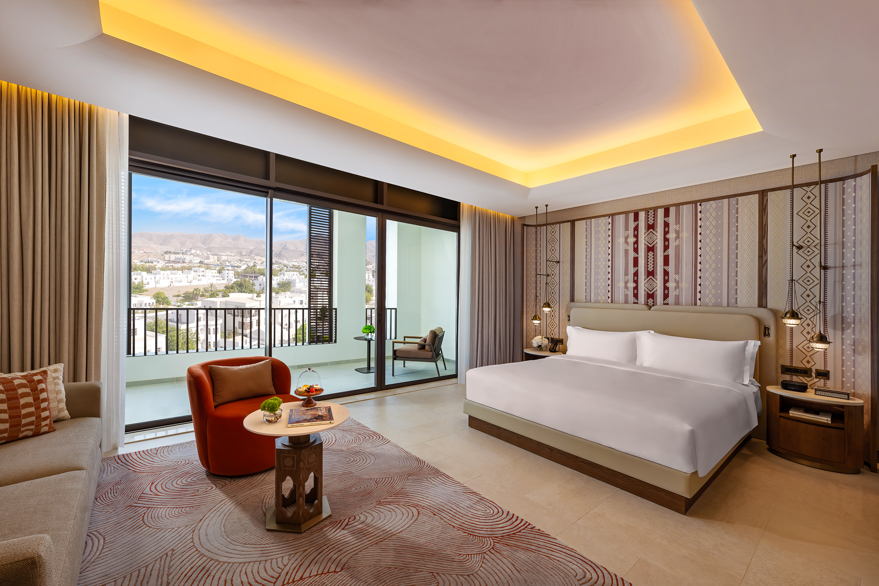Mountain View Room at the Mandarin Oriental Muscat in Oman
