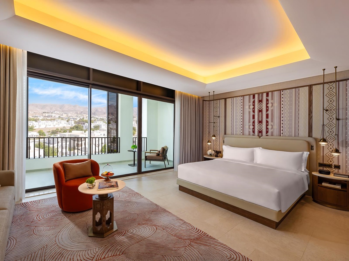 Mountain View Room at the Mandarin Oriental Muscat in Oman