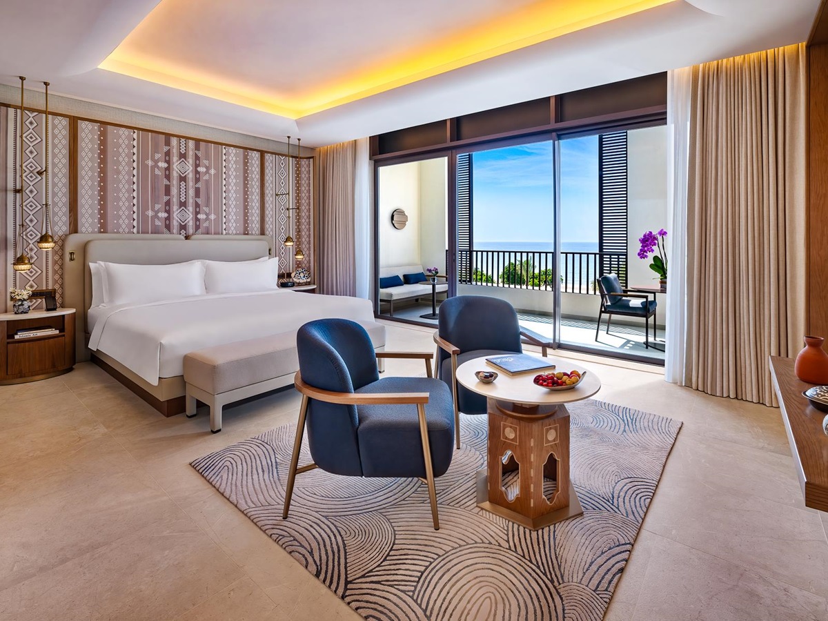 Sea View Room at the Mandarin Oriental Muscat in Oman