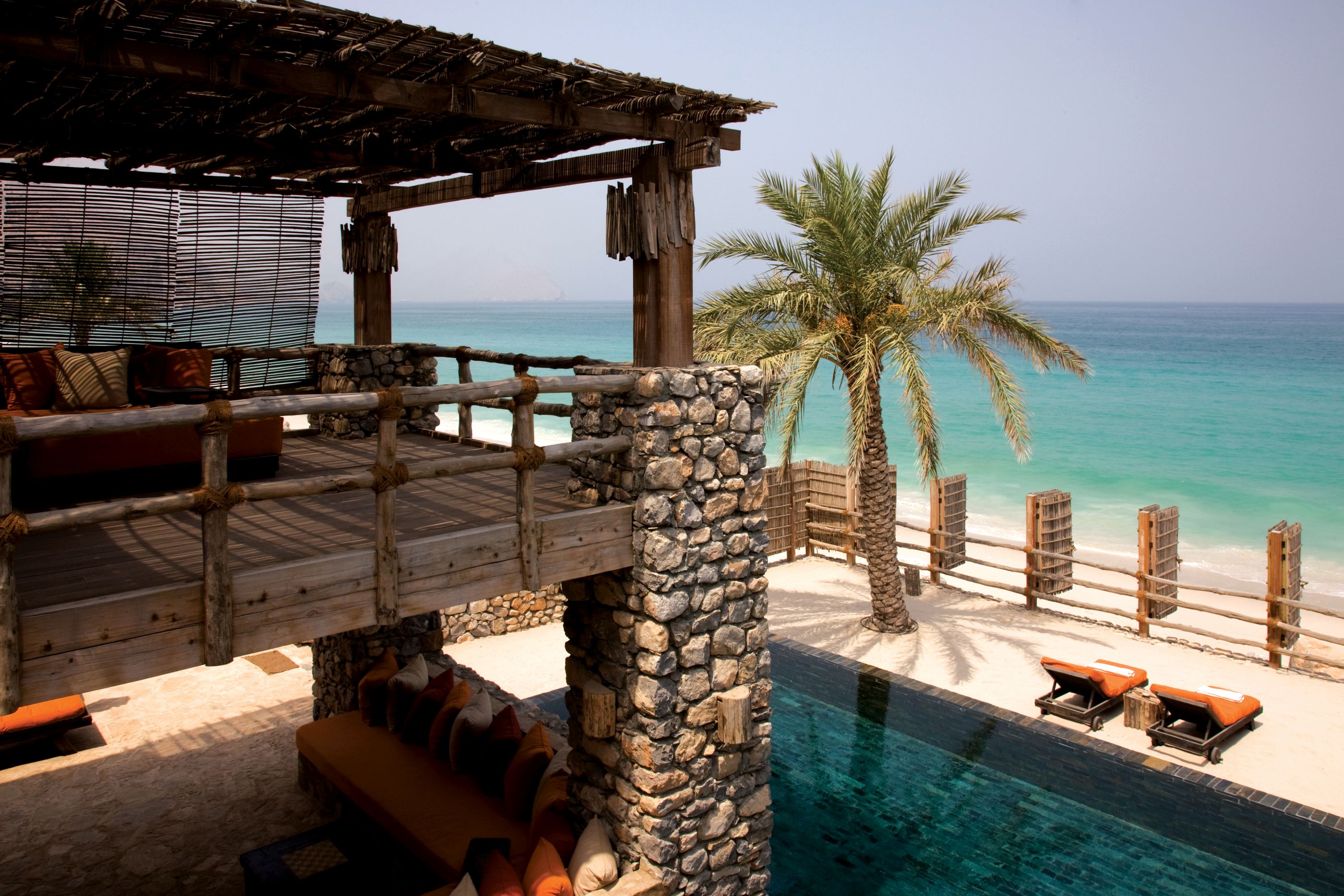 A private retreat in Six Senses Zighy Bay, Oman