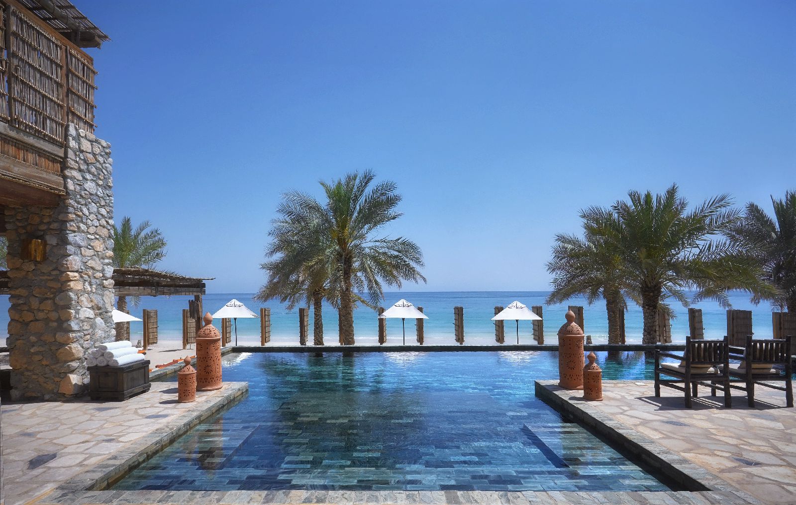 Pool of the Six Senses Zighy Bay Oman