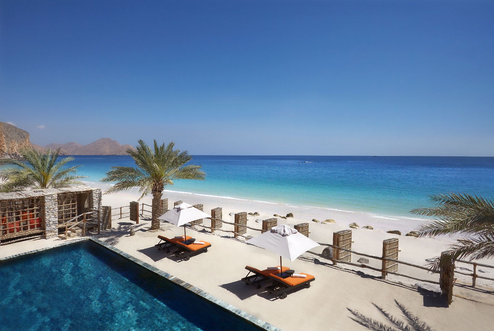 The Beachfront Retreat at the Six Senses Zighy Bay Oman