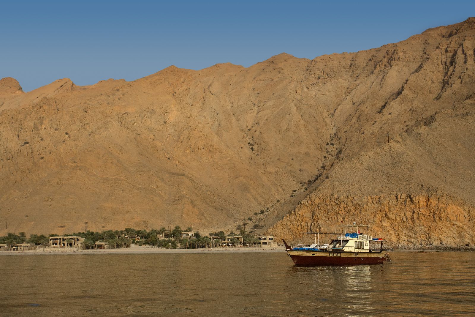 Dhow cruise from the Six Senses Zighy Bay Oman