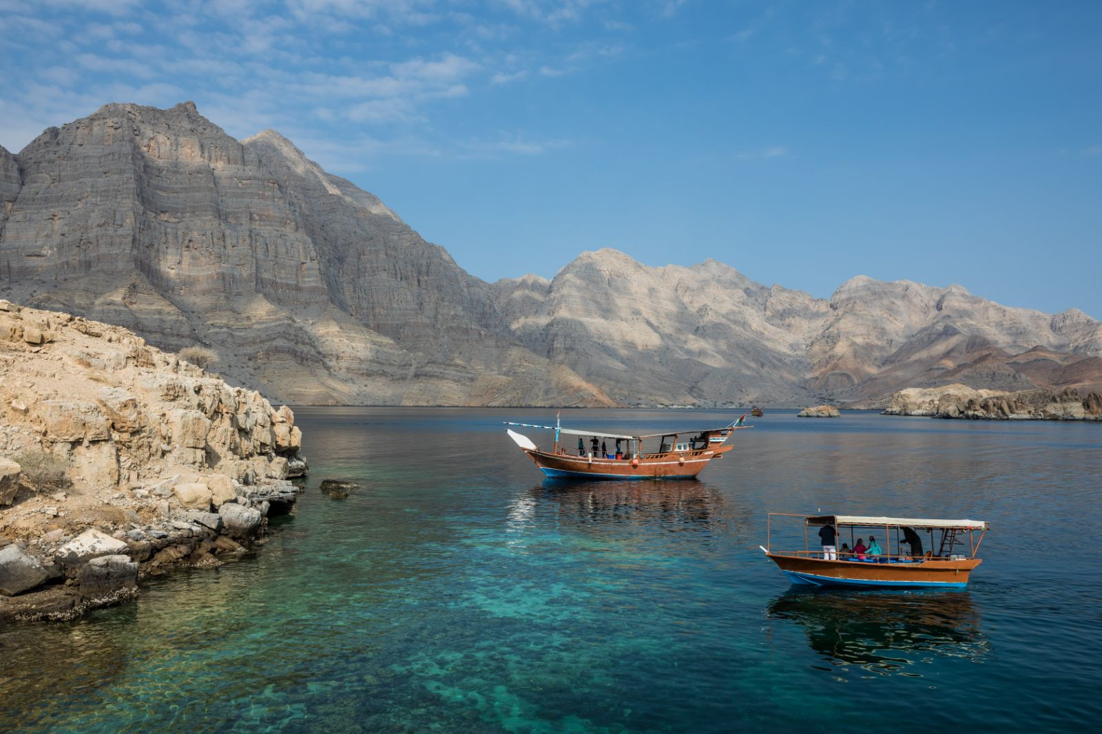 Musandam Fjords in Oman