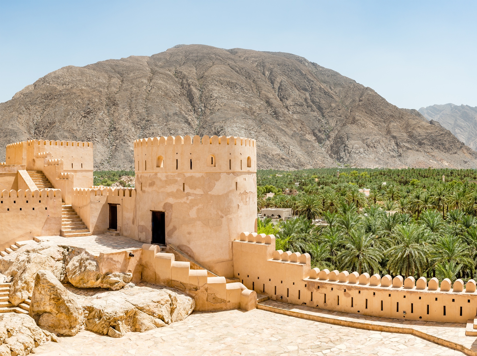 The Nakhal Fort, Oman