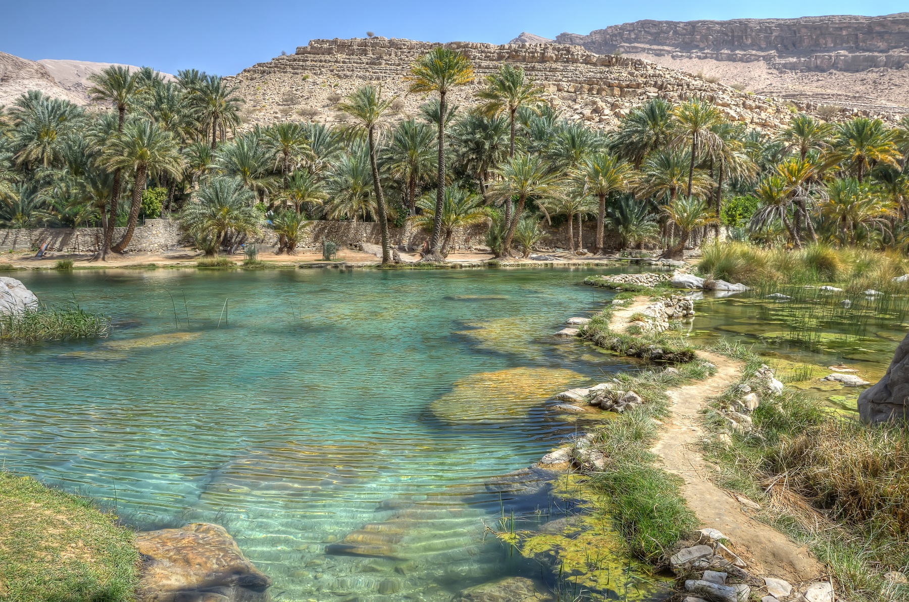 Wadi Bani Khalid, Oman