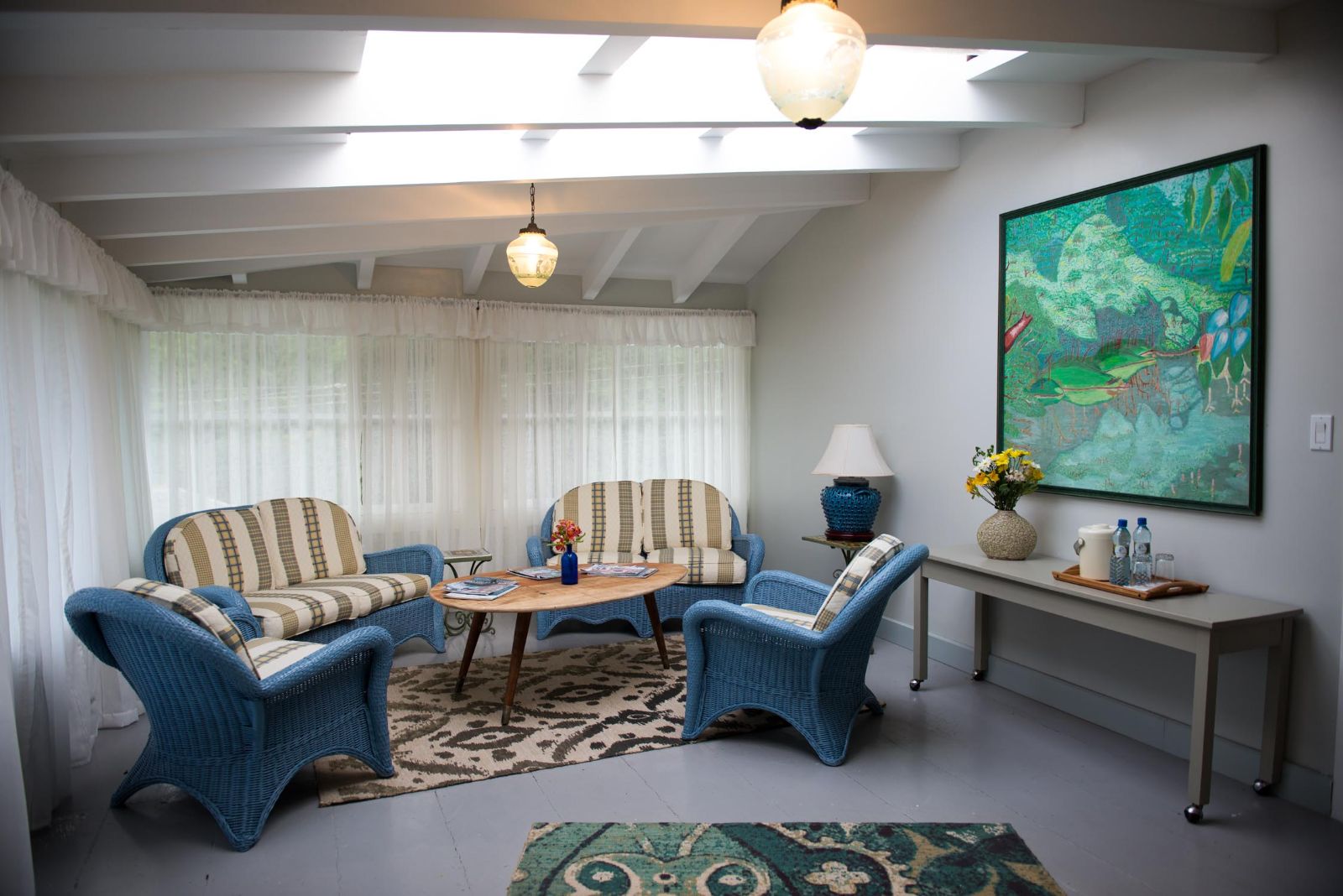 Guest room living area at Hotel Panamonte in the Chiriqui region of Panama