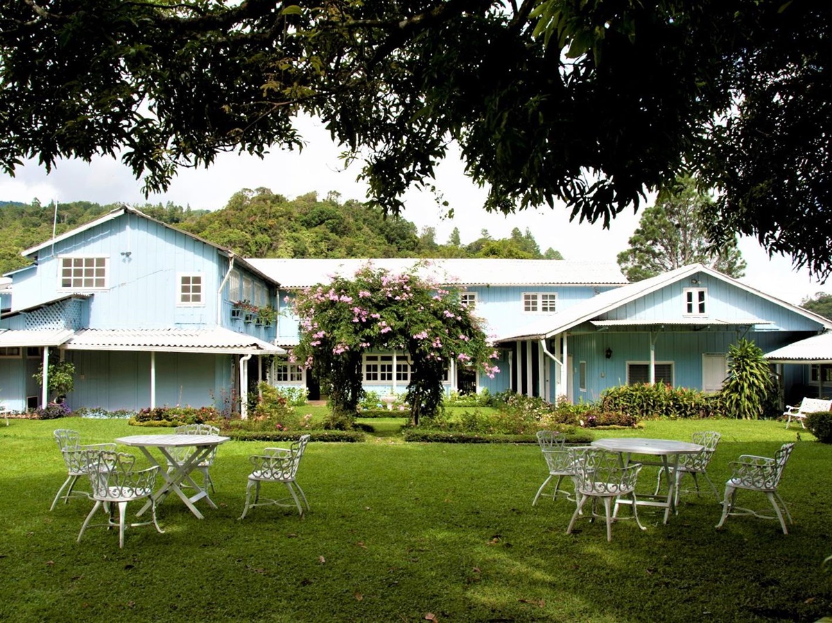 Exterior view of Hotel Panamonte in the Chiriqui region of Panama